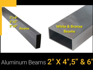 Aluminum Beam (2" X 4")(2" X 5")(2" X 6") - Image 1